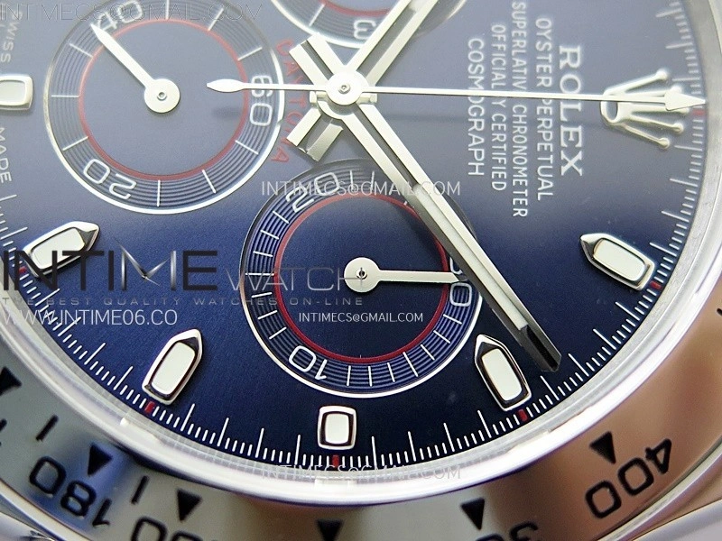Daytona 116509 QF 1:1 Best Edition Blue Dial on SS Bracelet SH4130 V3