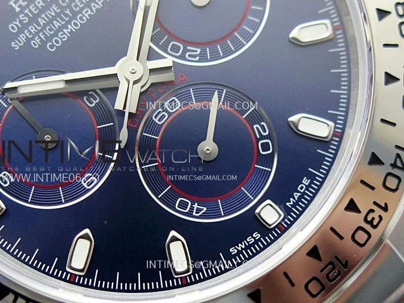 Daytona 116509 QF 1:1 Best Edition Blue Dial on SS Bracelet SH4130 V3