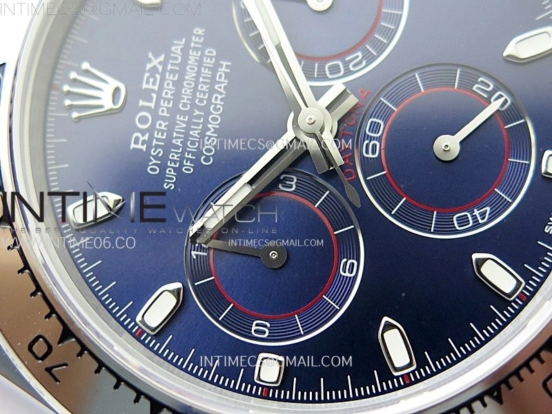 Daytona 116509 QF 1:1 Best Edition Blue Dial on SS Bracelet SH4130 V3