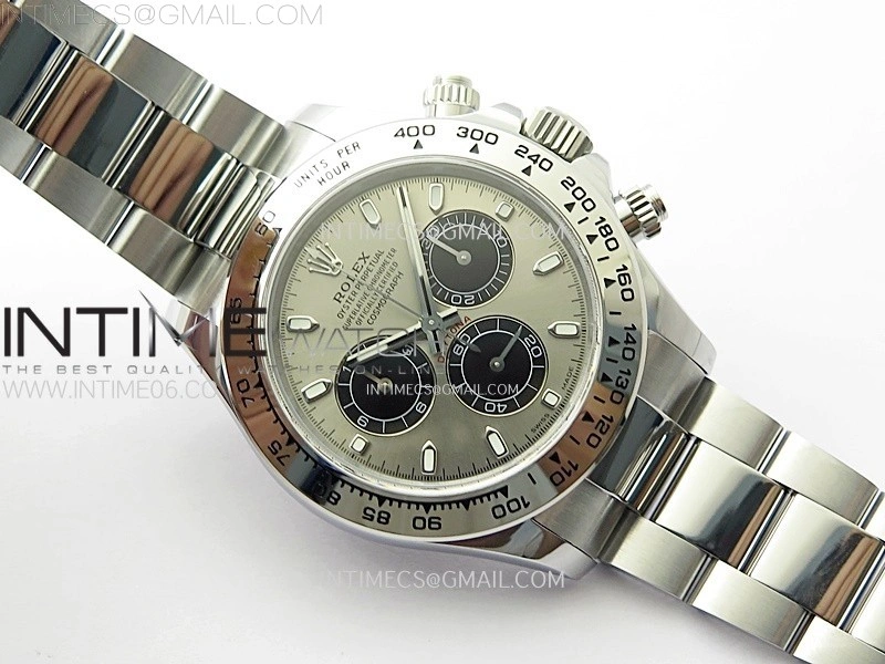 Daytona 116509 QF 1:1 Best Edition Gray Dial on SS Bracelet SH4130 V3