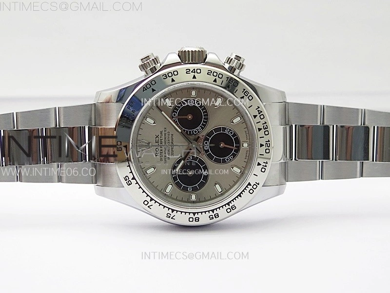 Daytona 116509 QF 1:1 Best Edition Gray Dial on SS Bracelet SH4130 V3