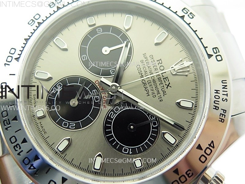 Daytona 116509 QF 1:1 Best Edition Gray Dial on SS Bracelet SH4130 V3