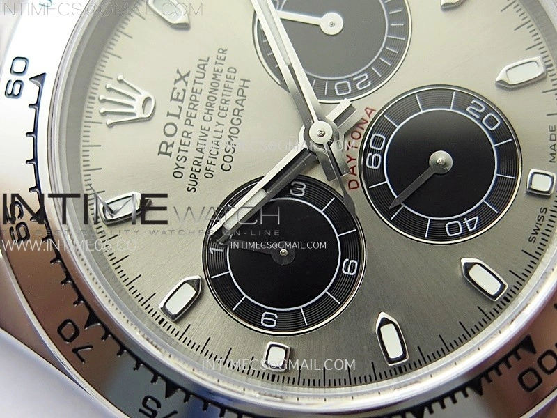 Daytona 116509 QF 1:1 Best Edition Gray Dial on SS Bracelet SH4130 V3