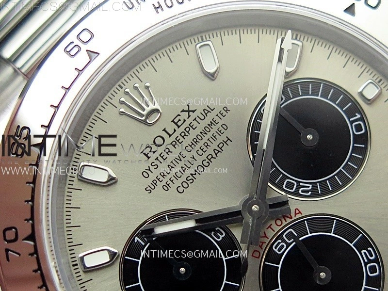 Daytona 116509 QF 1:1 Best Edition Gray Dial on SS Bracelet SH4130 V3