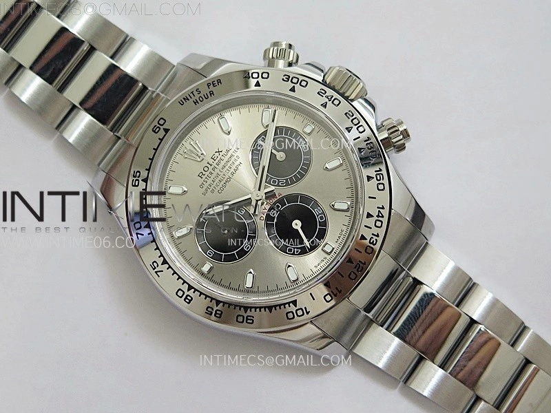 Daytona 116509 QF 1:1 Best Edition Gray Dial on SS Bracelet SH4130 V3
