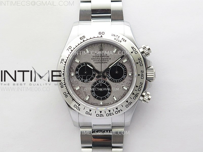 Daytona 116509 QF 1:1 Best Edition Real Meteorite Dial on SS Bracelet SH4130 V3