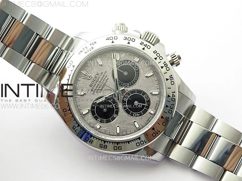 Daytona 116509 QF 1:1 Best Edition Real Meteorite Dial on SS Bracelet SH4130 V3