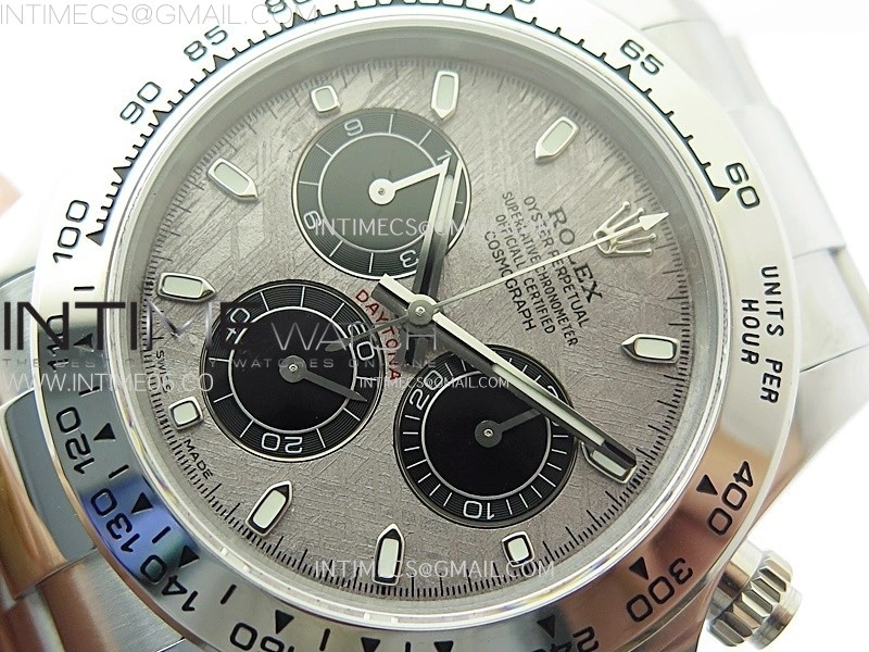 Daytona 116509 QF 1:1 Best Edition Real Meteorite Dial on SS Bracelet SH4130 V3
