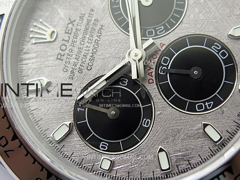 Daytona 116509 QF 1:1 Best Edition Real Meteorite Dial on SS Bracelet SH4130 V3