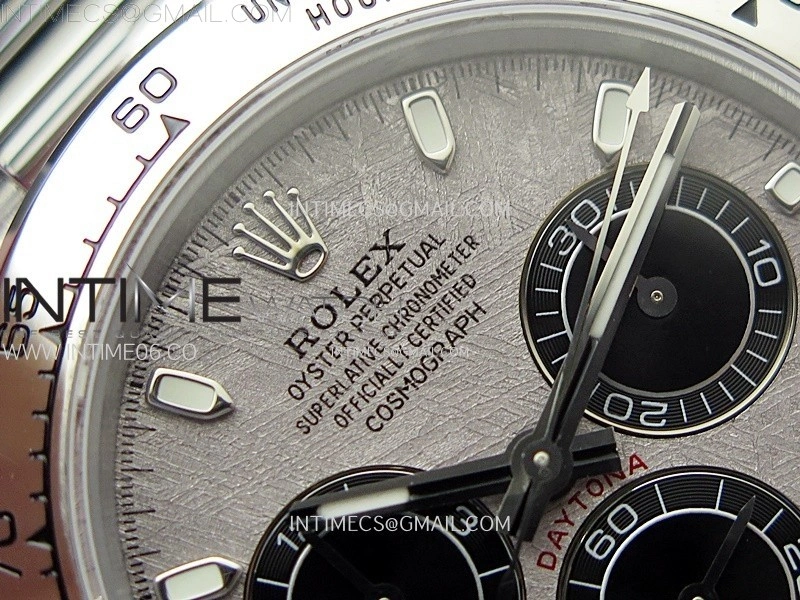 Daytona 116509 QF 1:1 Best Edition Real Meteorite Dial on SS Bracelet SH4130 V3