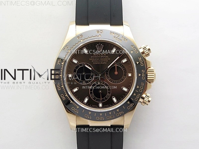 Daytona 116515 QF 1:1 Best Edition Brown Dial on Oysterflex Strap SH4130 V3
