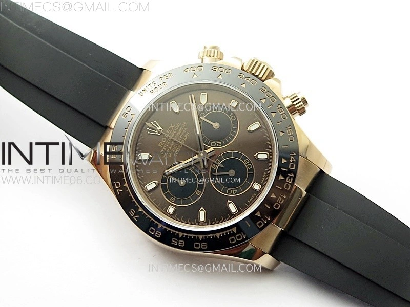 Daytona 116515 QF 1:1 Best Edition Brown Dial on Oysterflex Strap SH4130 V3