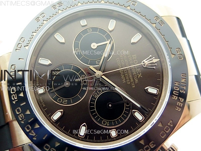 Daytona 116515 QF 1:1 Best Edition Brown Dial on Oysterflex Strap SH4130 V3