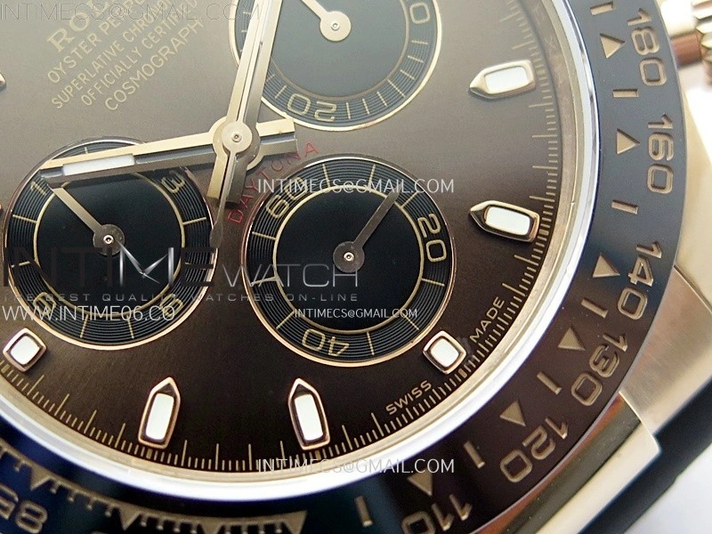 Daytona 116515 QF 1:1 Best Edition Brown Dial on Oysterflex Strap SH4130 V3