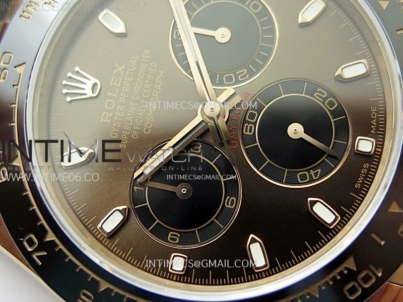 Daytona 116515 QF 1:1 Best Edition Brown Dial on Oysterflex Strap SH4130 V3