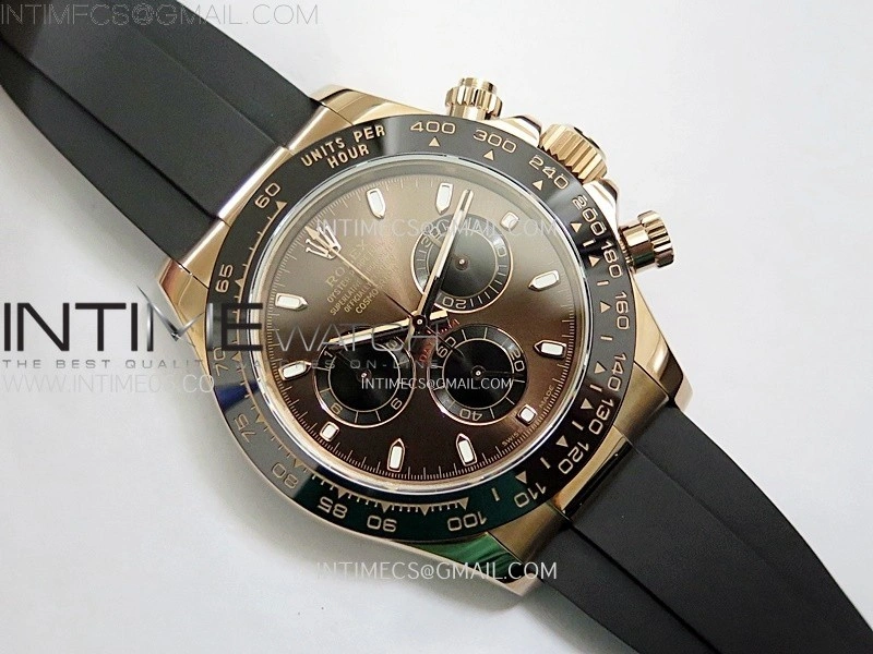 Daytona 116515 QF 1:1 Best Edition Brown Dial on Oysterflex Strap SH4130 V3