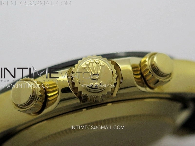 Daytona 116518 904L YG VSF 1:1 Best Edition Gold Dial On Oysterflex DD4130