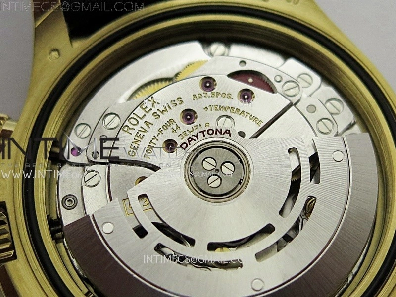 Daytona 116518 904L YG VSF 1:1 Best Edition Gold Dial On Oysterflex DD4130