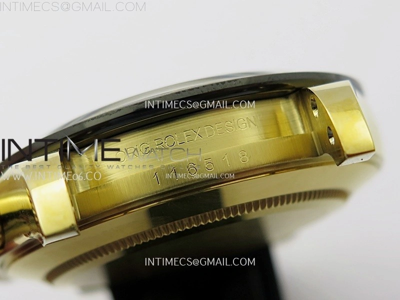 Daytona 116518 904L YG VSF 1:1 Best Edition Gold Dial On Oysterflex DD4130