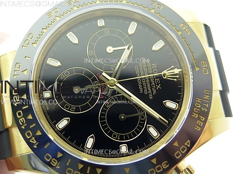 Daytona 116518 QF 1:1 Best Edition Black Dial on Oysterflex Strap SH4130 V3