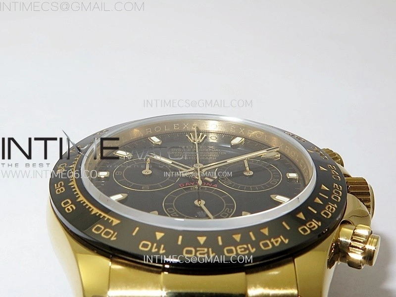 Daytona 116518 QF 1:1 Best Edition Black Dial on Oysterflex Strap SH4130 V3