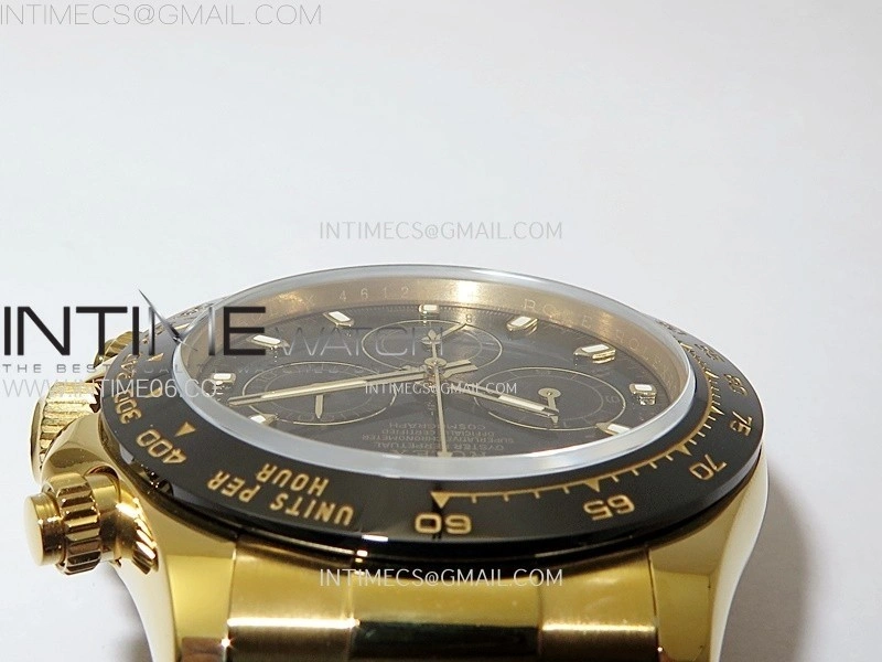 Daytona 116518 QF 1:1 Best Edition Black Dial on Oysterflex Strap SH4130 V3