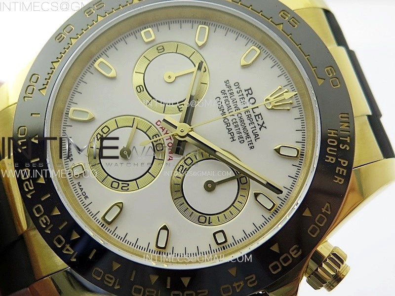 Daytona 116518 QF 1:1 Best Edition White Dial on Oysterflex Strap SH4130 V3