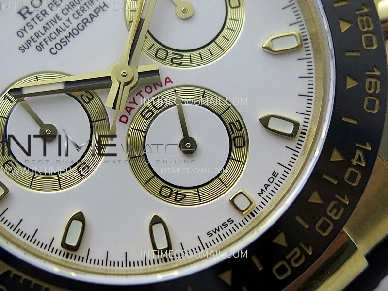 Daytona 116518 QF 1:1 Best Edition White Dial on Oysterflex Strap SH4130 V3
