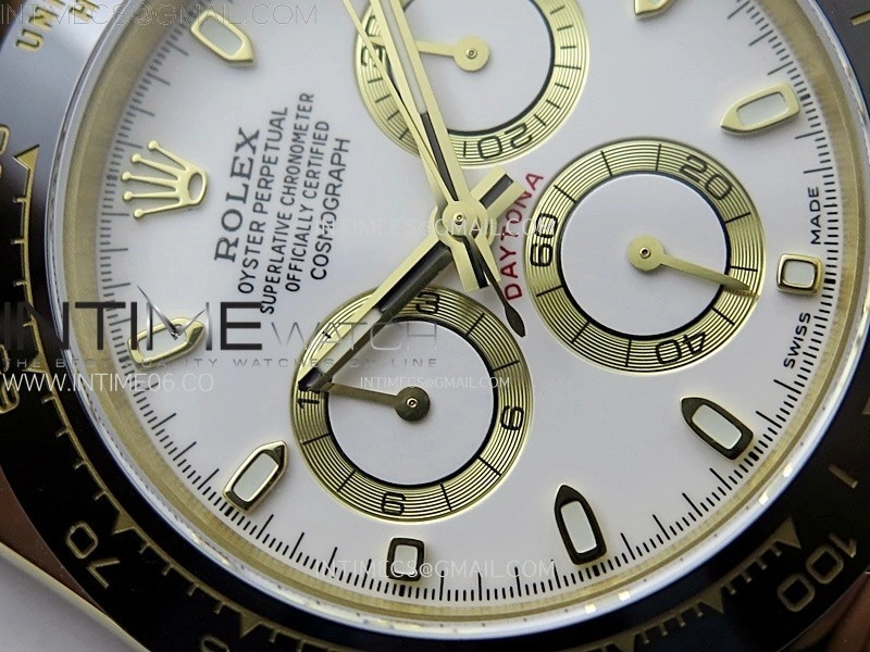 Daytona 116518 QF 1:1 Best Edition White Dial on Oysterflex Strap SH4130 V3
