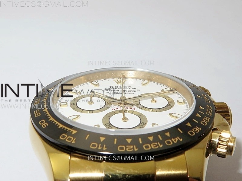 Daytona 116518 QF 1:1 Best Edition White Dial on Oysterflex Strap SH4130 V3