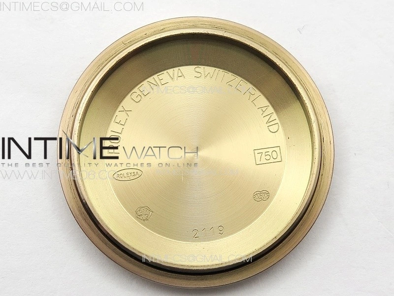 Daytona 116518LN RG APSF RG Dial Stick Markers On Rubber Strap Slim A7750