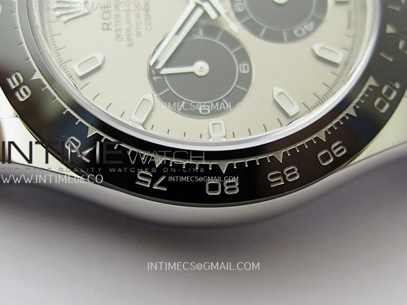 Daytona 116519 904L SS VSF 1:1 Best Edition On Oysterflex Gray Dial DD4130