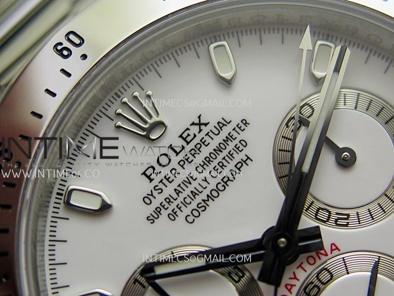 Daytona 116520 904L SS UFO 1:1 Best Edition White Dial On 904L SS Bracelet UF4130
