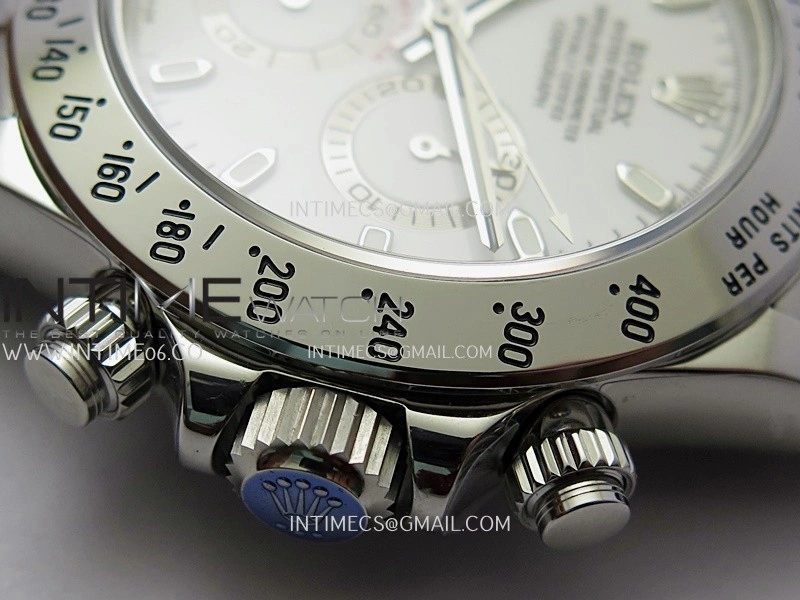 Daytona 116520 904L SS UFO 1:1 Best Edition White Dial On 904L SS Bracelet UF4130