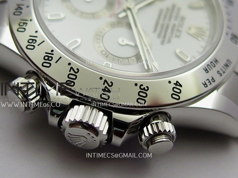 Daytona 116520 904L SS VSF 1:1 Best Edition White Dial On 904L SS Bracelet DD4130