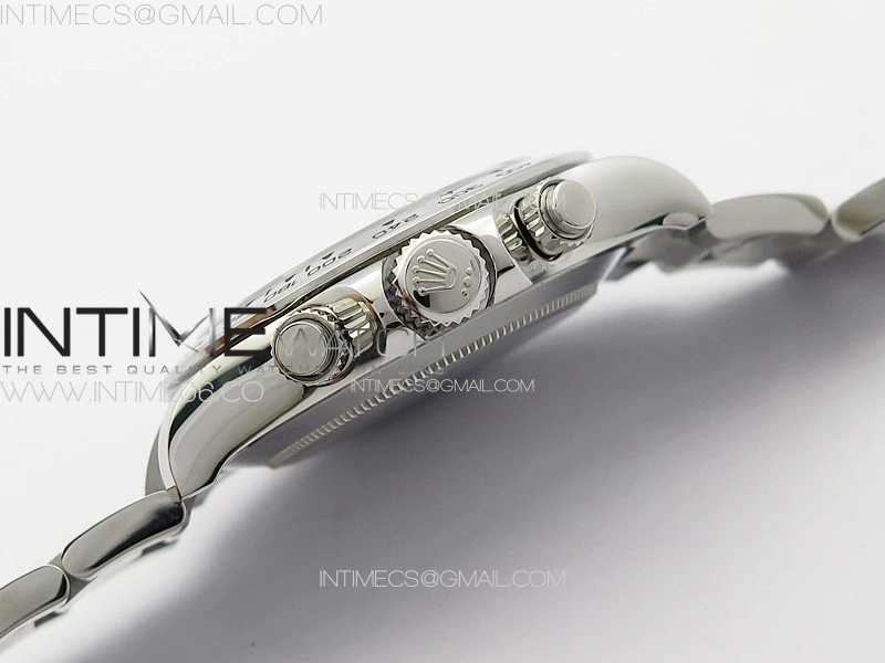 Daytona 116520 APSF White Dial Stick Markers On SS Bracelet Slim A7750