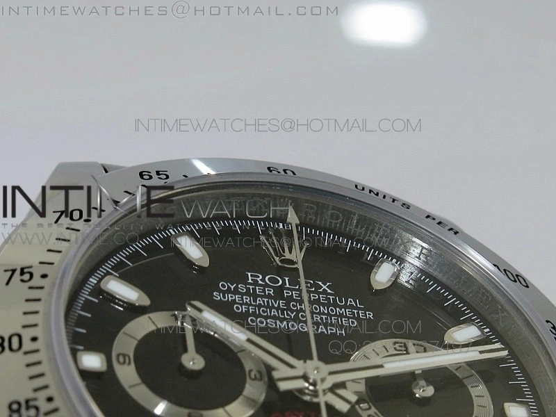 Daytona 116520 V2 BP 1:1 Best Edition Black Dial on SS Bracelet A7750