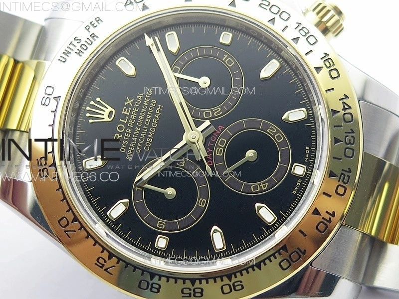 Daytona 116523 BTF 1:1 Best Edition 904L SS Case and Bracelet Black Dial SA4130