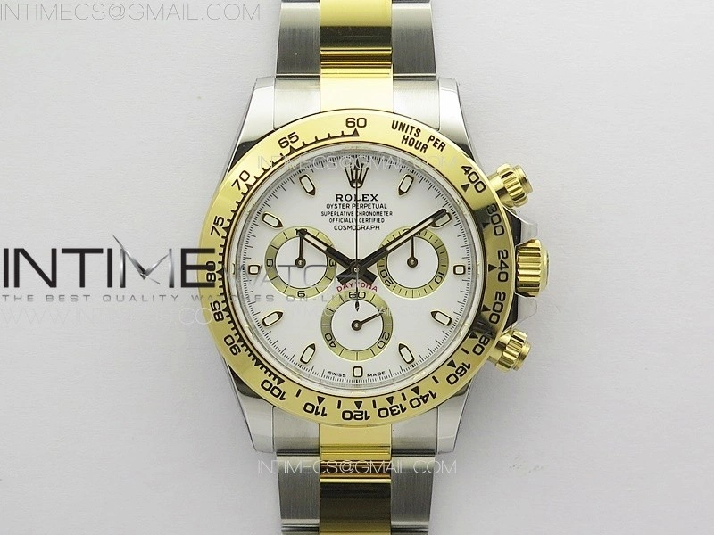 Daytona 116523 BTF 1:1 Best Edition 904L SS Case and Bracelet White Dial SA4130
