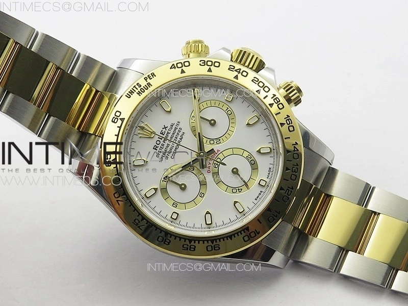 Daytona 116523 BTF 1:1 Best Edition 904L SS Case and Bracelet White Dial SA4130