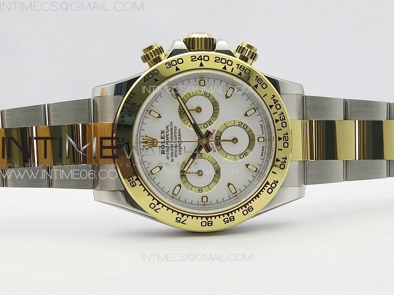 Daytona 116523 BTF 1:1 Best Edition 904L SS Case and Bracelet White Dial SA4130