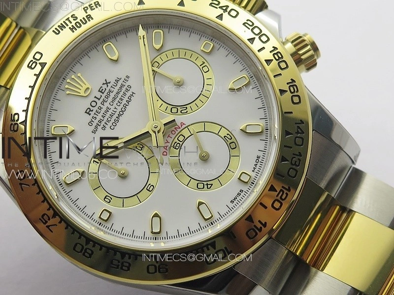 Daytona 116523 BTF 1:1 Best Edition 904L SS Case and Bracelet White Dial SA4130