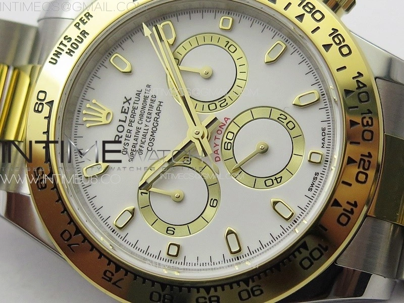 Daytona 116523 BTF 1:1 Best Edition 904L SS Case and Bracelet White Dial SA4130