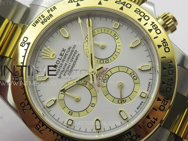 Daytona 116523 BTF 1:1 Best Edition 904L SS Case and Bracelet White Dial SA4130