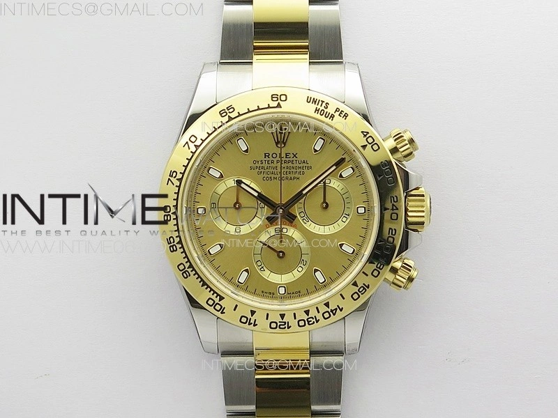 Daytona 116523 BTF 1:1 Best Edition 904L SS Case and Bracelet YG Dial SA4130