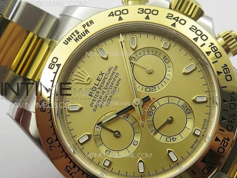 Daytona 116523 BTF 1:1 Best Edition 904L SS Case and Bracelet YG Dial SA4130