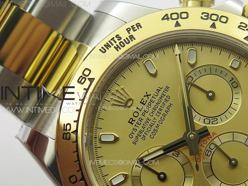 Daytona 116523 BTF 1:1 Best Edition 904L SS Case and Bracelet YG Dial SA4130