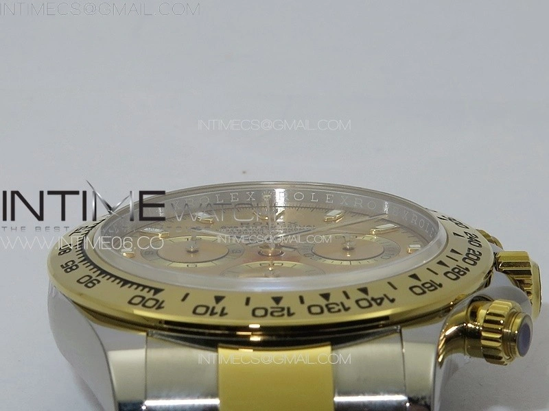 Daytona 116523 BTF 1:1 Best Edition 904L SS Case and Bracelet YG Dial SA4130