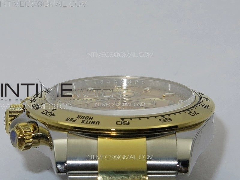 Daytona 116523 BTF 1:1 Best Edition 904L SS Case and Bracelet YG Dial SA4130