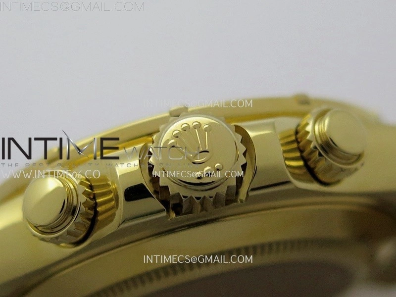 Daytona 116568 Wrapped YG BTF Best Edition Blue MOP Dial on SS Bracelet SH4130